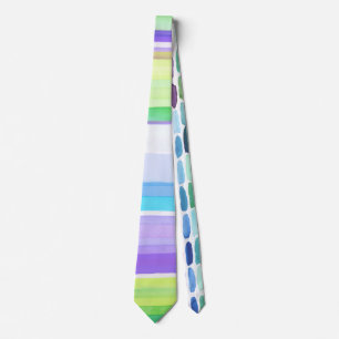 Cravate Lignes Colorées