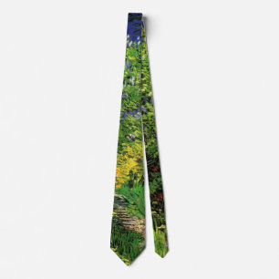 Cravate Lilas de Vincent van Gogh, Fleurs de jardin ancien