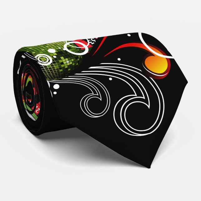 Cravate L'illustration de casino avec la roue de roulette (Roulé)