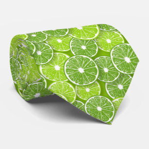 Cravate Lime pop