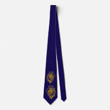 Lion Avec Couronne - Style Or 2