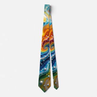 Cravate Liquid Color Necktie