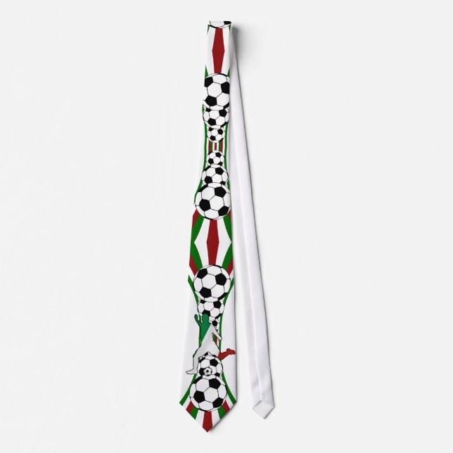 Cravate L'Italie. l'Italie, le football du football de (Devant)