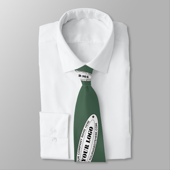 Cravate Logo d'entreprise personnalisé et Modèle de Cravat (Attaché)