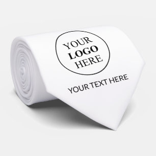 Cravate Logo promotionnel personnalisé - Pas de commande m