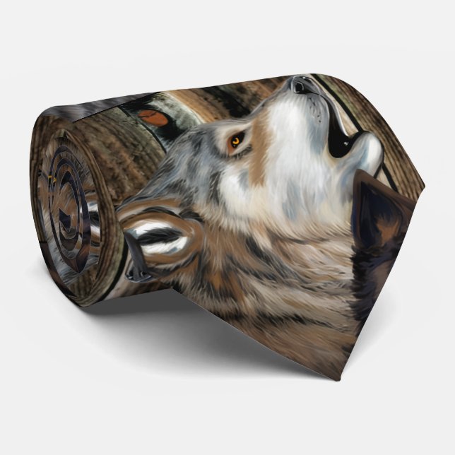 CRAVATE LOUPS  (Roulé)