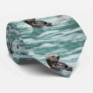 Cravate Loutre de mer de observation