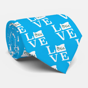 Cravate LOVE Otis Rope Blanc