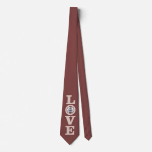Cravate LOVE with YOUR PHOTO custom tie
