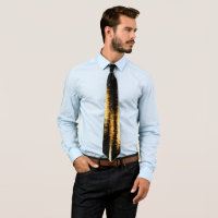 Lumières nocturnes Abstraites mer brillant or noir