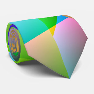 Cravate Lumineux abstrait