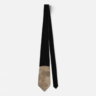 Cravate Lune Pleine lune Ceckties Cadeaux Lune Hom