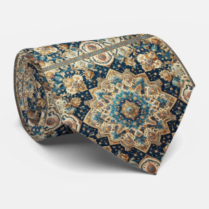 Cravate Luxueux Style de Designer Persan Faux Col de Soi
