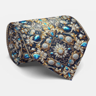 Cravate Luxueux Style de Designer Persan Foulard de Cou