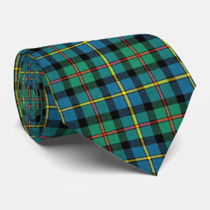 Cravate MacLeod de Harris Ancien Poids Lourd Tartan Nec
