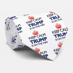 Cravate Maintenir le calme TRUMP