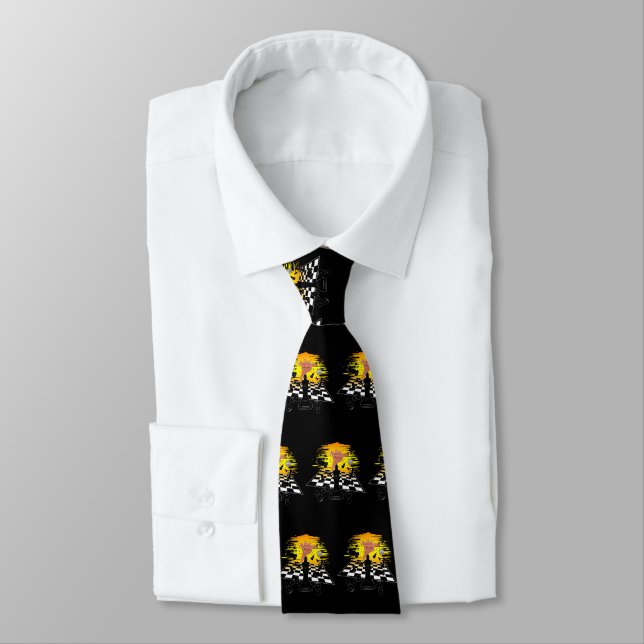 Cravate Maître d'échecs (Attaché)