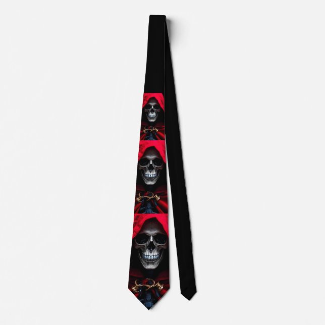 Cravate Manteau de la mort (Devant)