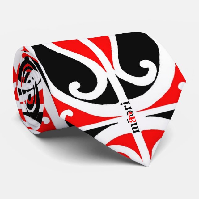 Cravate Maori traditionnel d'OPUS (Roulé)