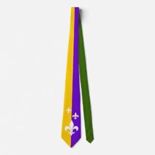 Cravate Mardi Gras