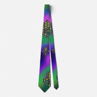 Cravate Mardi Gras Motif