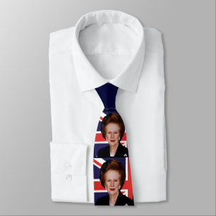 Cravate Margaret Thatcher - premier ministre anglais