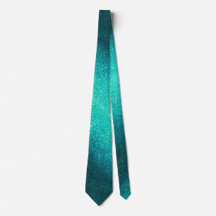 Cravate Mariage de la Fête des Pères Moderne Paillettes Aq