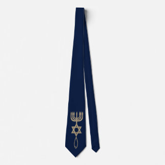 Cravate Marine juive juive juive messianique de Yeshua