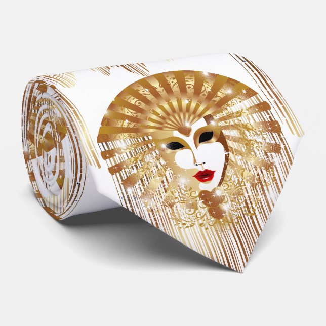 Cravate Mask de la Fête du Venice Carnival (Roulé)