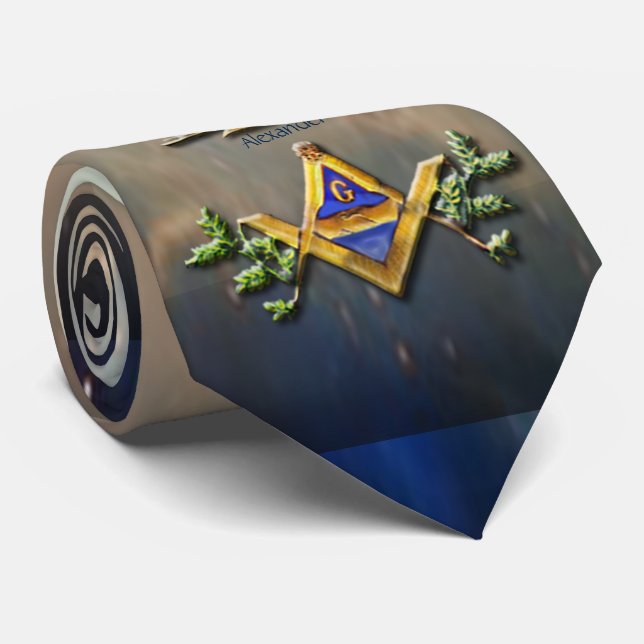 Cravate Masonic Life (Cosmos) (Roulé)