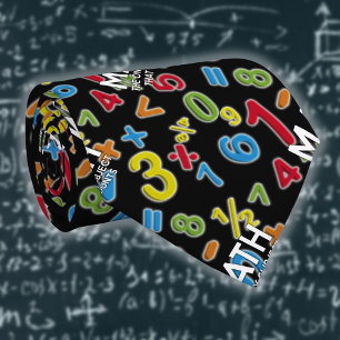 Cravate Maths. Le seul sujet qui compte