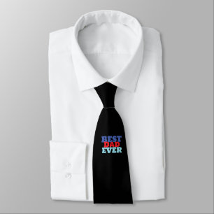 Cravate Meilleur papa jamais minimaliste Cool professionne