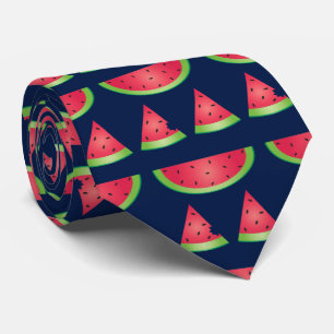 Cravate Melon d'eau douce