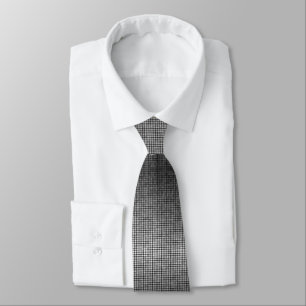 Cravate Mens gris-noir   Cravates Mariages à la mo