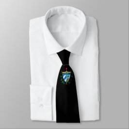 Cravate Men's Neck Tie Cuban Crest Neck
