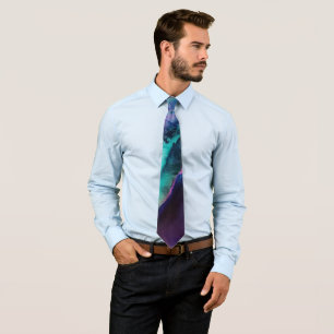 Cravate Mermaid Splash Résumé de la conception par Paule