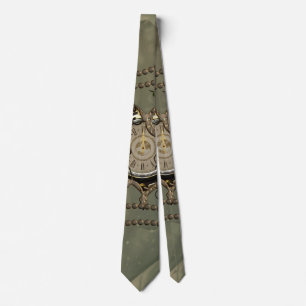 Cravate Merveilleuse horloge vapeur