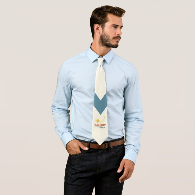 Cravate Mieux que la Fête des pères Bacon (En situation)