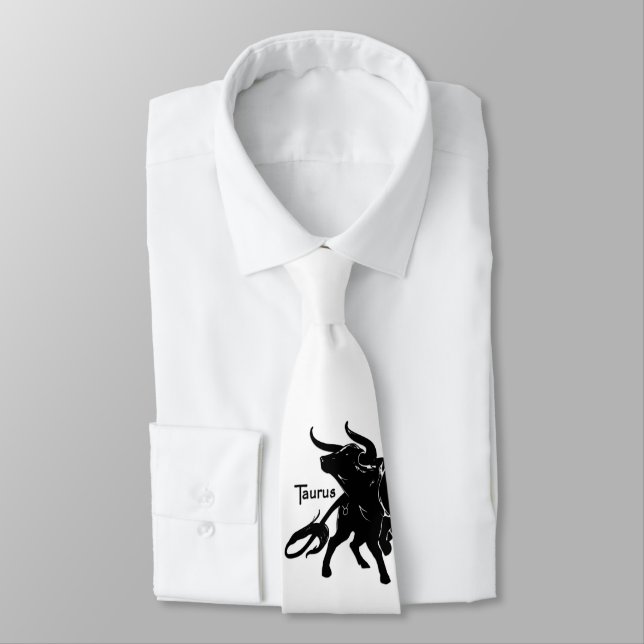 Cravate Mighty Taurus le Bull Zodiac Bienvenue (Attaché)