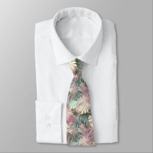 Cravate Mignon pour lui floral tropical