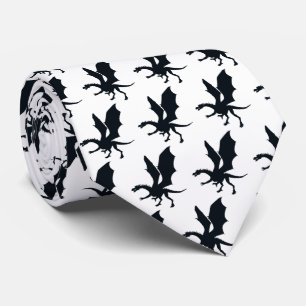 Cravate Minimaliste Dragon Puissance