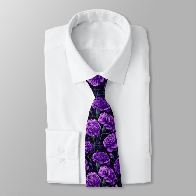 Cravate Minimalistic Gifts For Husband Carnation Flower (Attaché)
