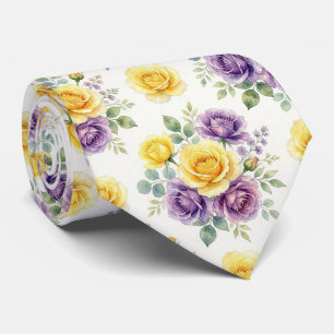 Cravate Mode de printemps   Nœud papillon floral pour mari