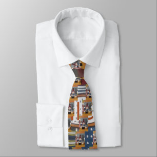 Cravate Mode de vie traditionnel de la ferme africaine