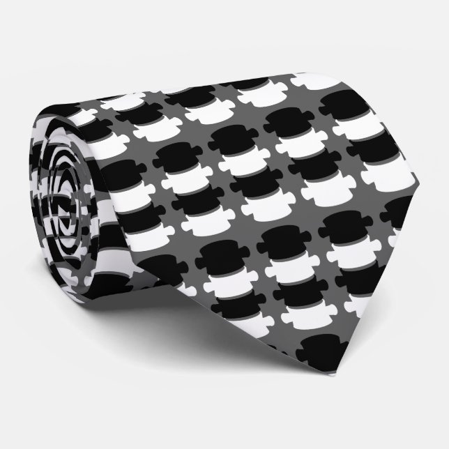 Cravate moderne de chiroprakteur de logo de (Roulé)