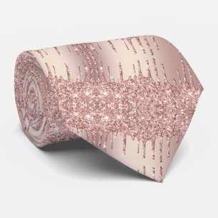 Cravate moderne Design Rose  Broussailler Parties 