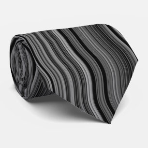 Cravate Moderne et élégant Motif Wavy Curvy