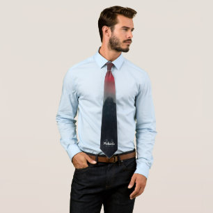 Cravate Monographie des nuages brûlants, du brouillard et 