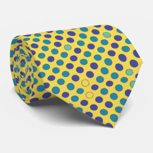 Cravate Motif à pois colorés
