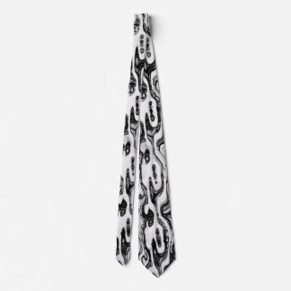 Cravate Motif Abstrait Tendance Moderne